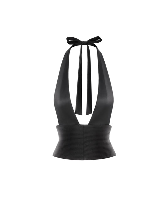 ÁO CORSET JILL (ĐEN)