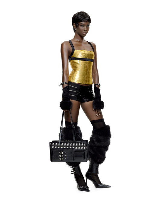 CHANTEL CORSET TOP (GOLD)