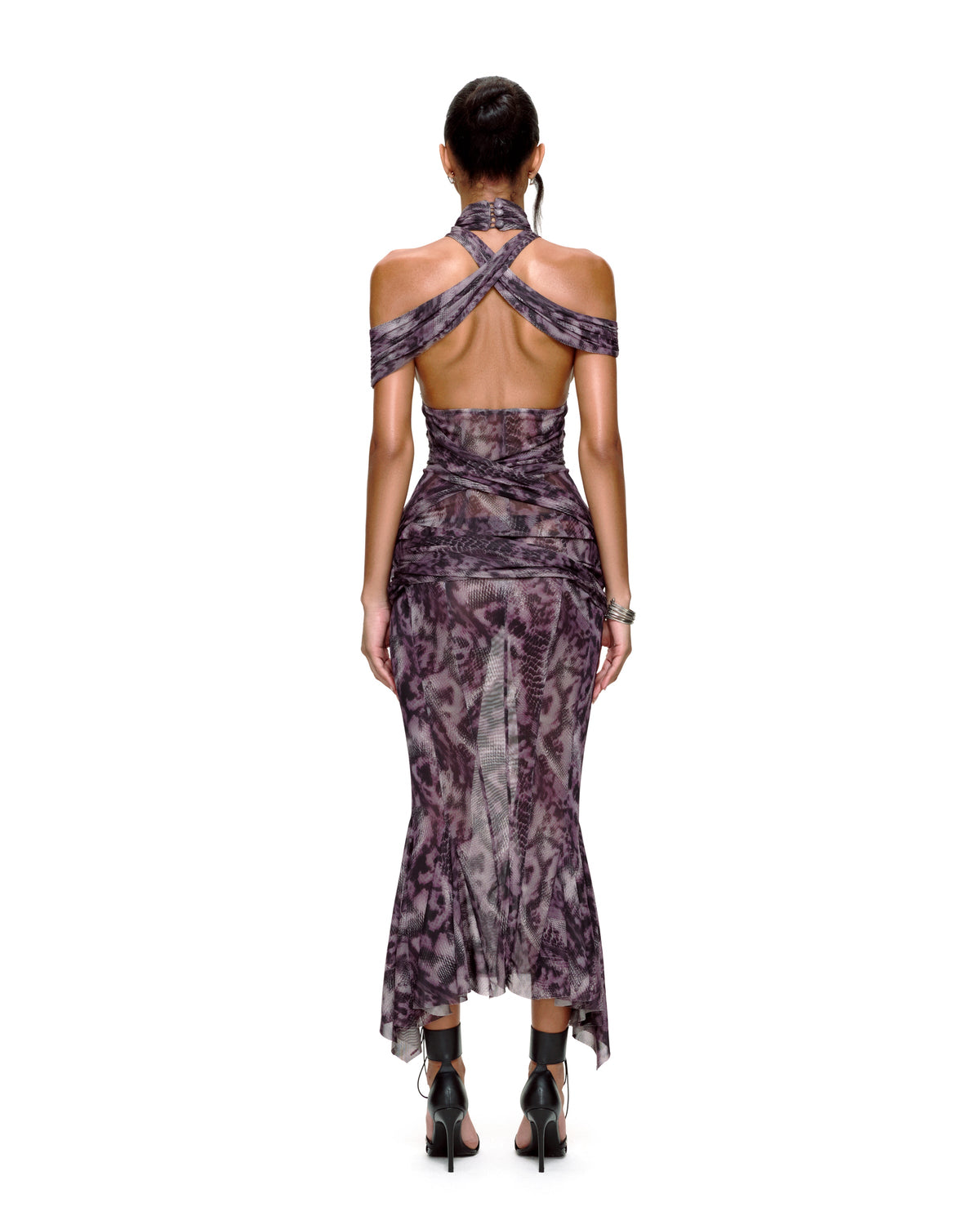 ĐẦM MIDI KRISTEN (MÀU TÍM)