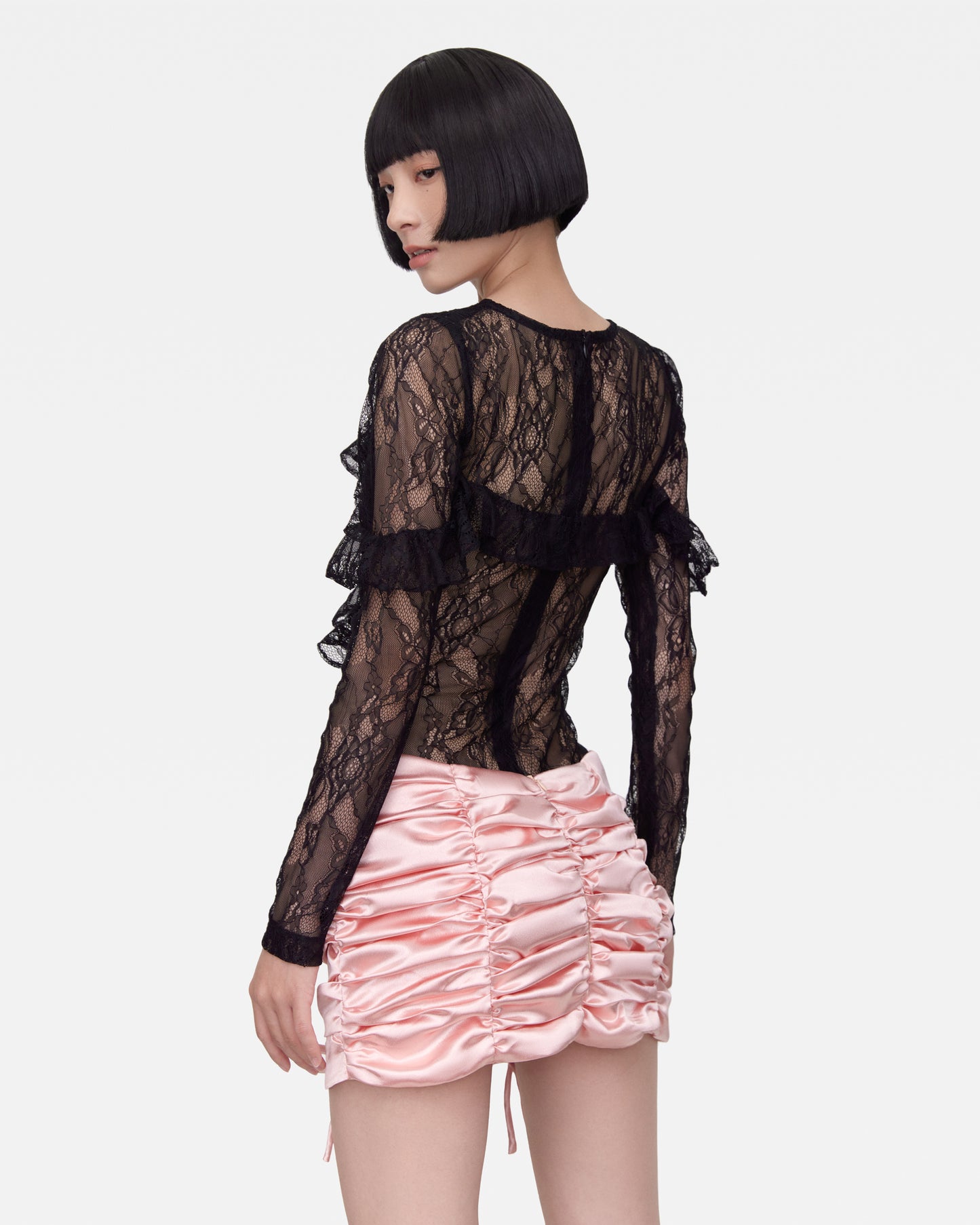 LEXA MINI SKIRT(PINK)