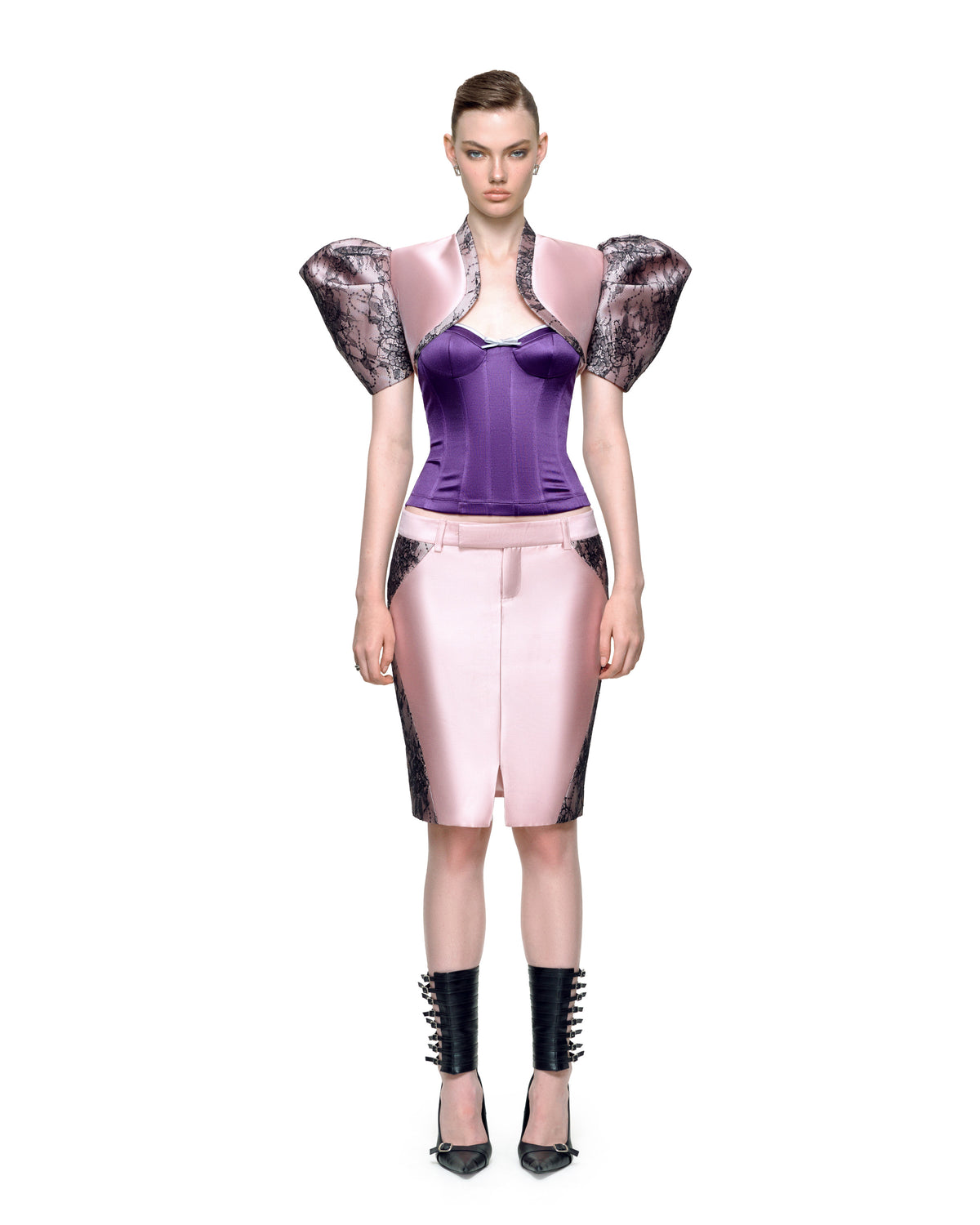 MARIPOSA MIDI SKIRT (PINK)