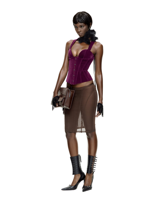 MEGHAN CORSET (PURPLE)