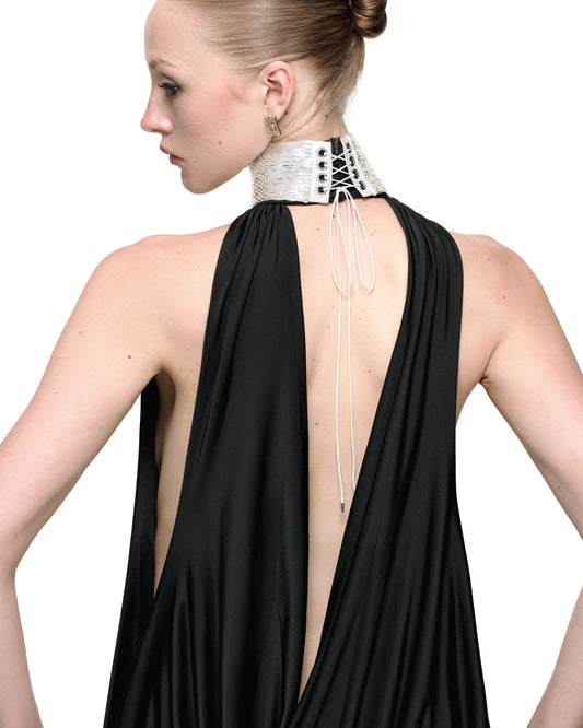 NOCTURNA CHOKER (WHITE)