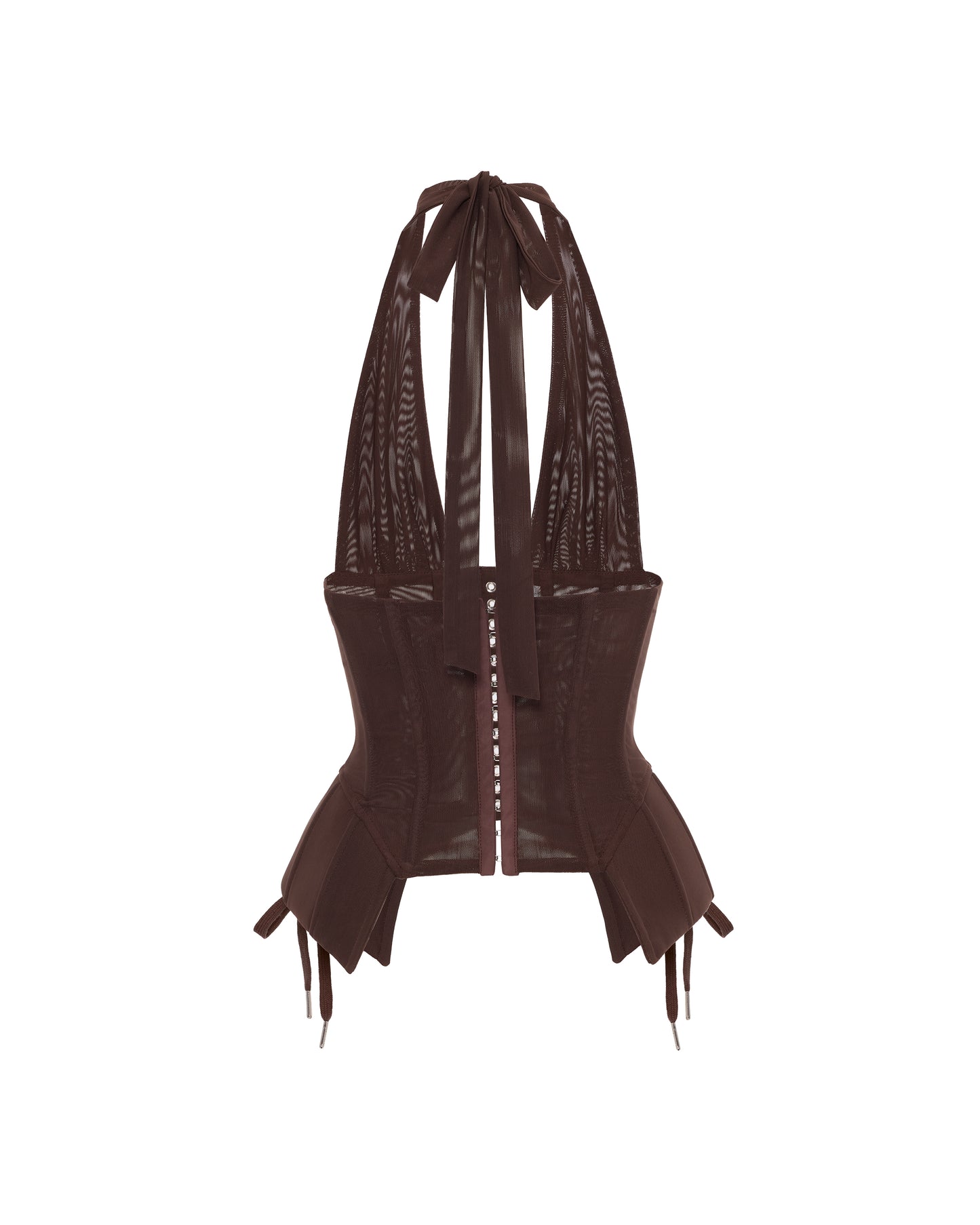 JENNIFER CORSET TOP (BROWN)