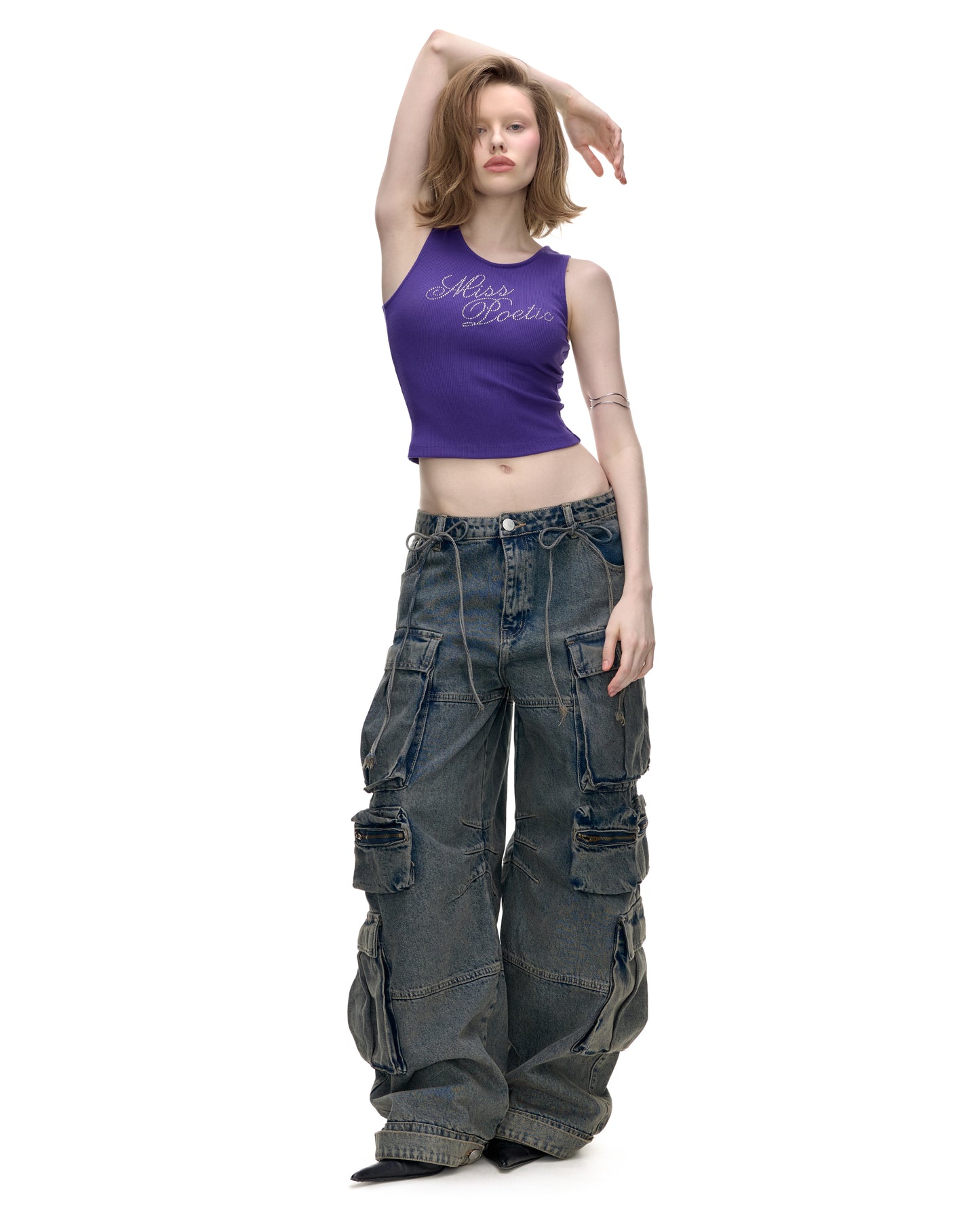 MARGO DENIM TROUSERS (DARK)