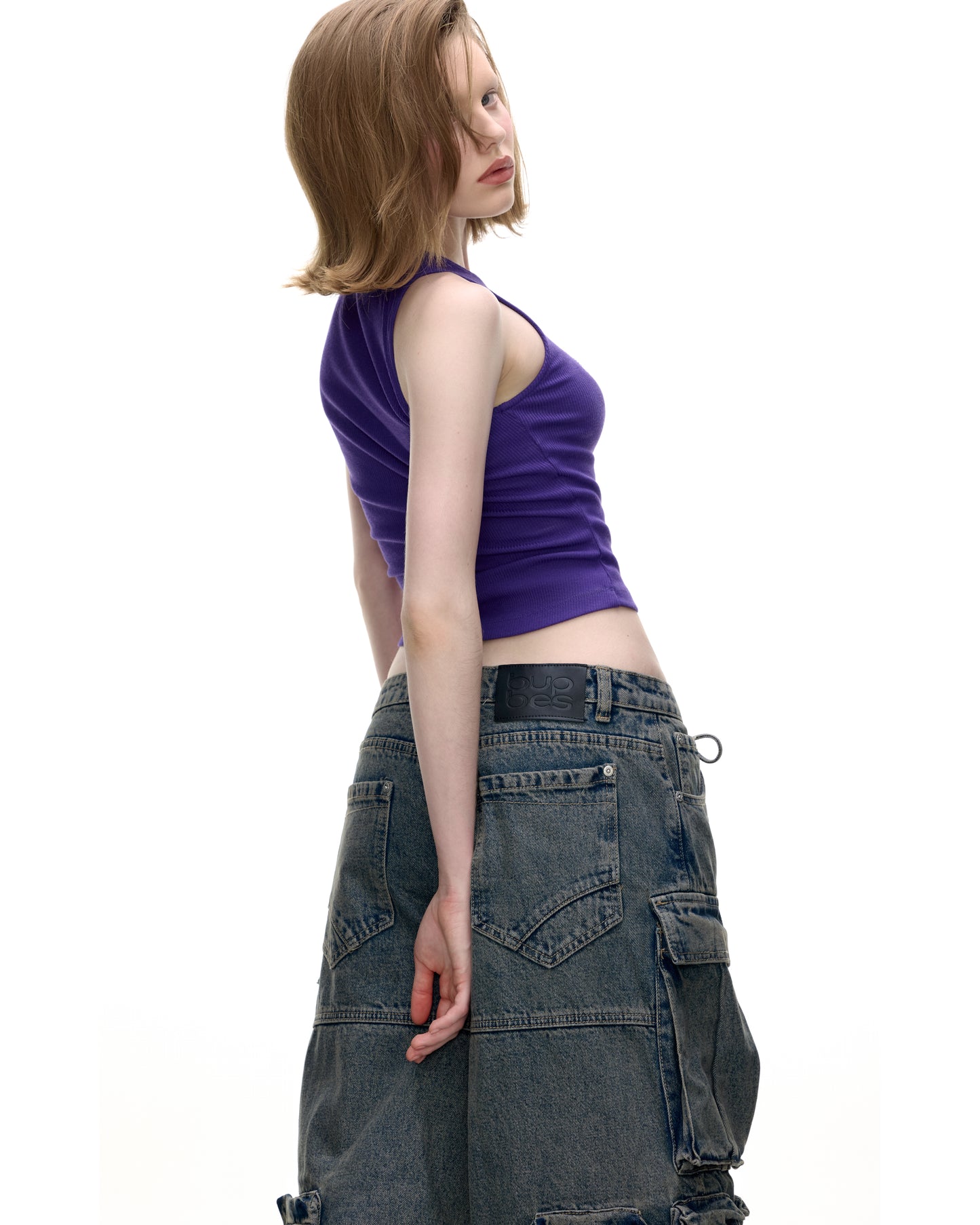 MARGO DENIM TROUSERS (DARK)