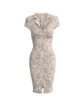 EMILY MIDI DRESS (BEIGE)