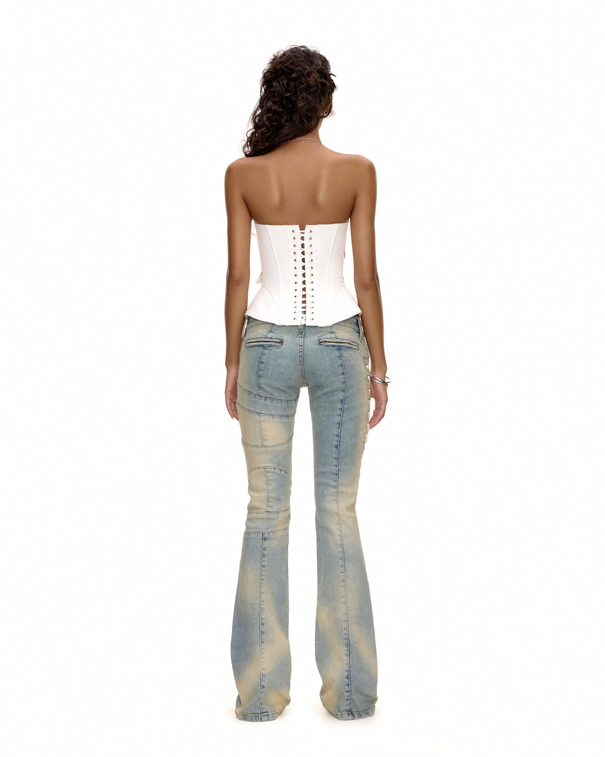 QUẦN JEANS ỐNG LOE NATALIE