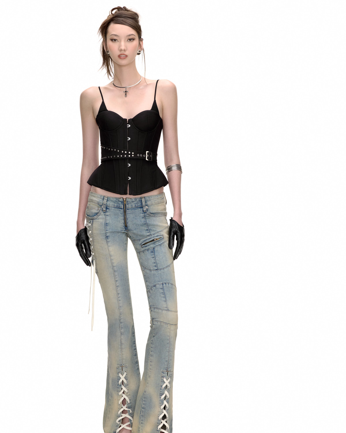 QUẦN JEANS ỐNG LOE NATALIE