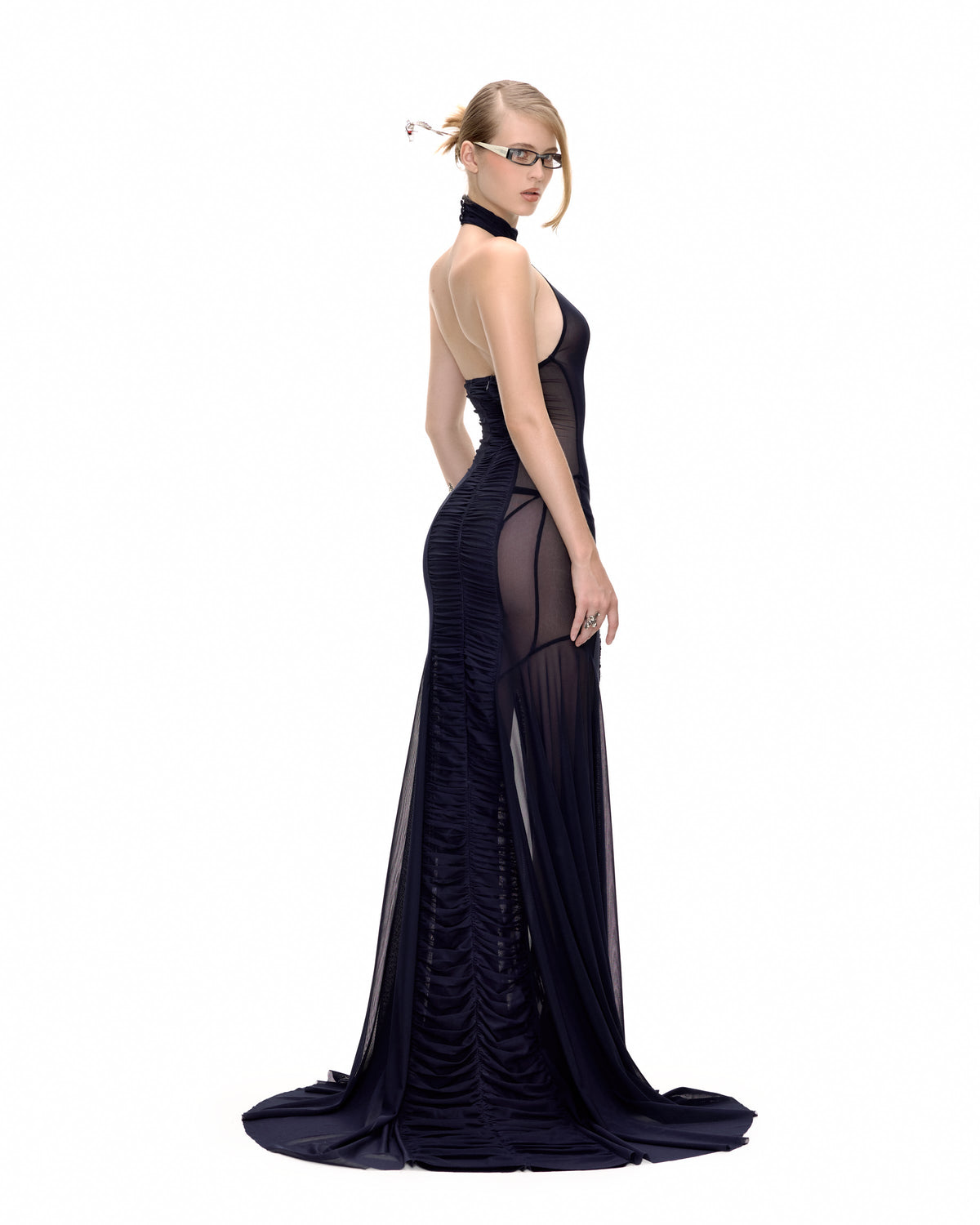 ĐẦM MAXI MELISSA (XANH DƯƠNG)