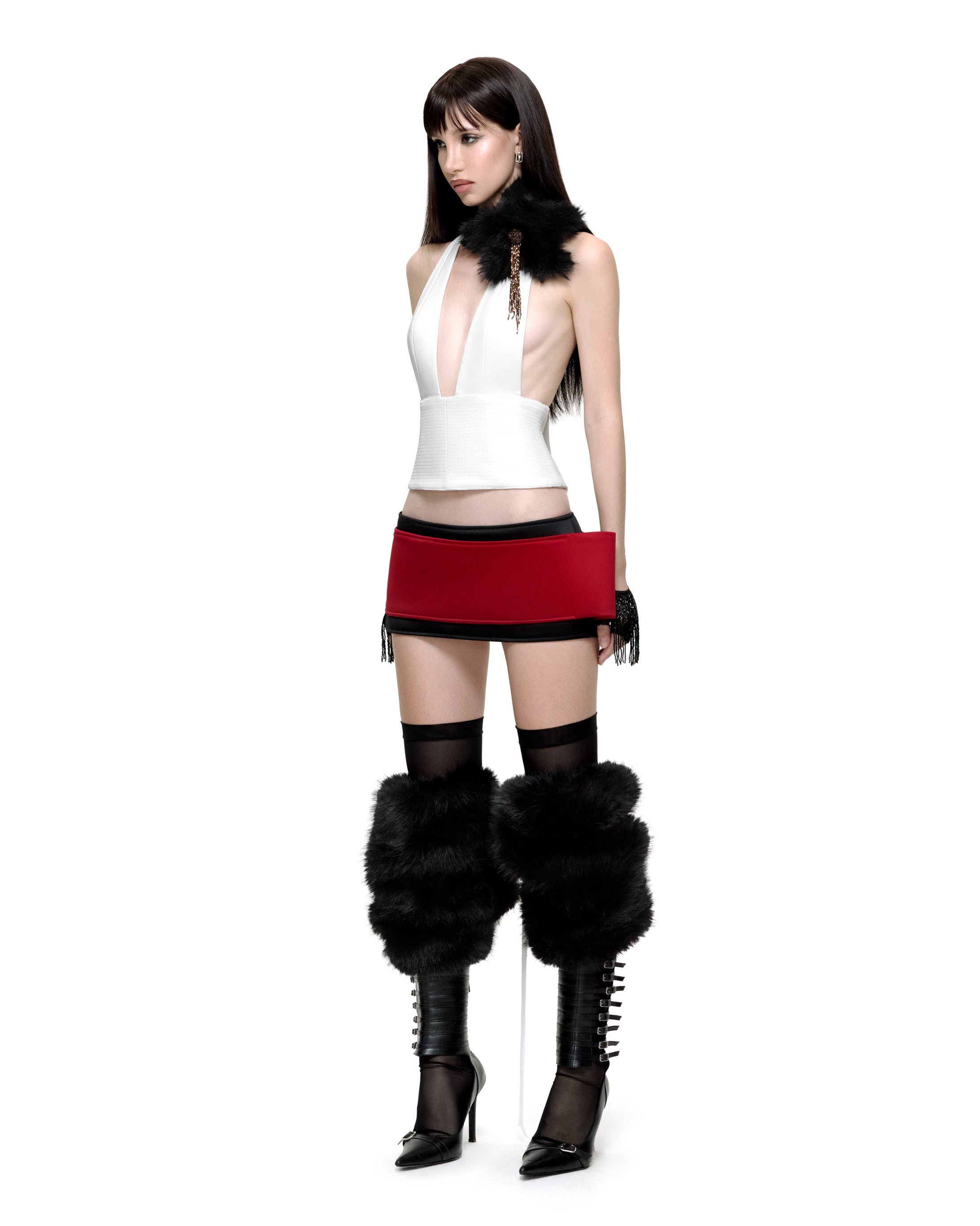 JILL CORSET TOP (WHITE)