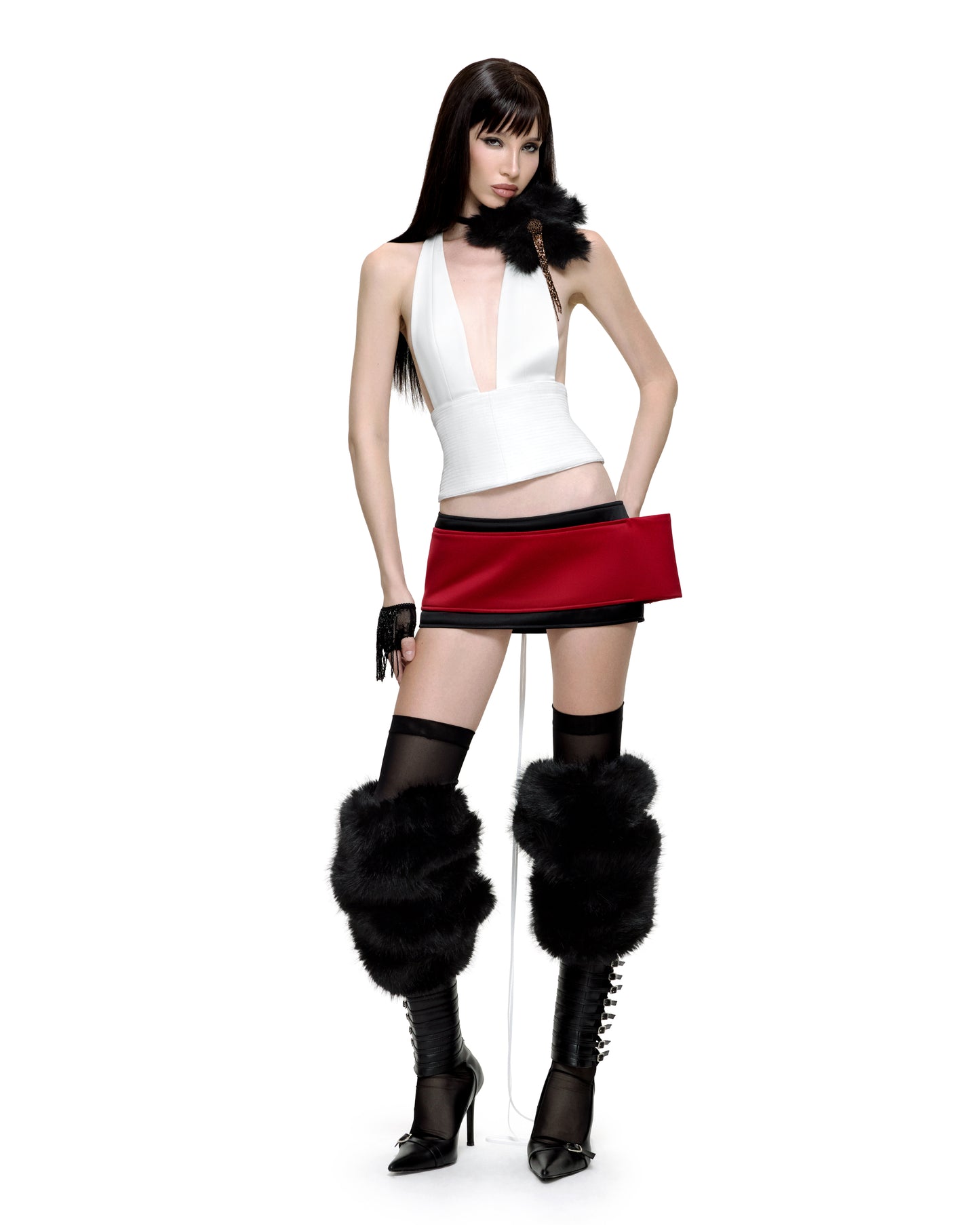 JILL CORSET TOP (WHITE)