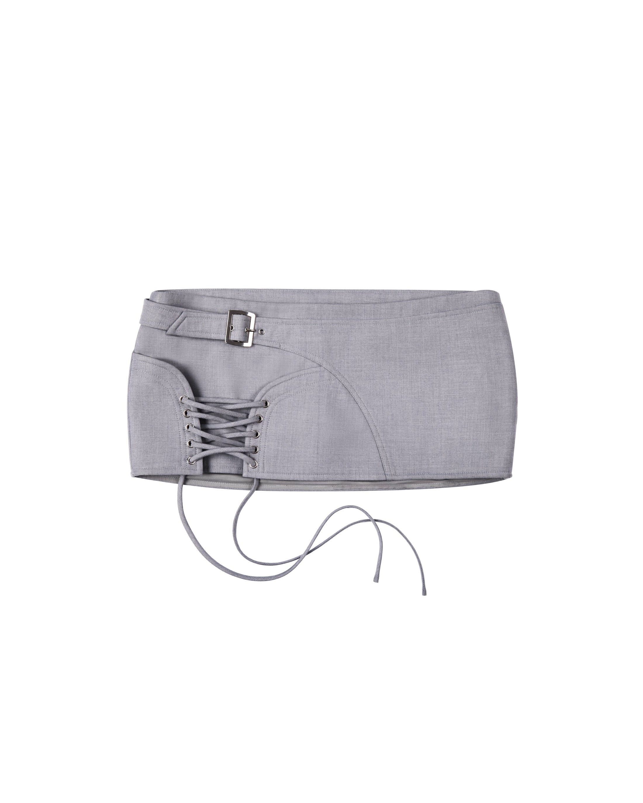 DYLAN MINI SKIRT (GRAY)