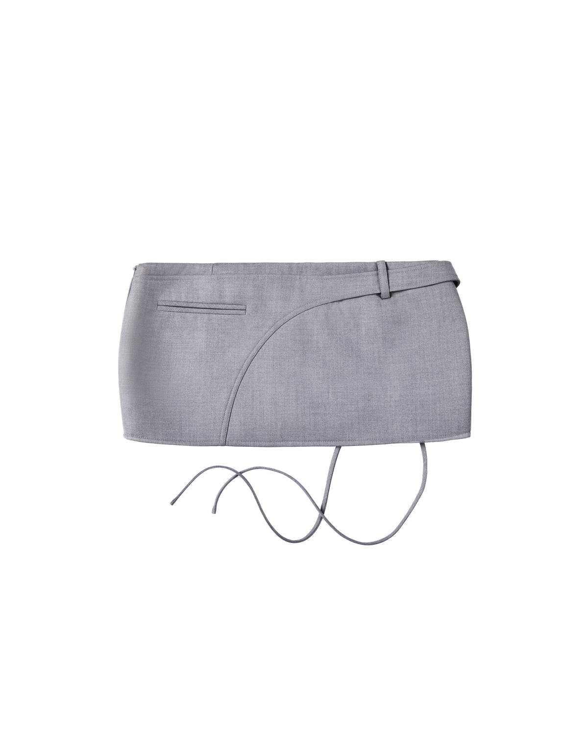DYLAN MINI SKIRT (GRAY)