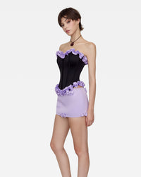 BELLE MINI SKIRT (PURPLE)