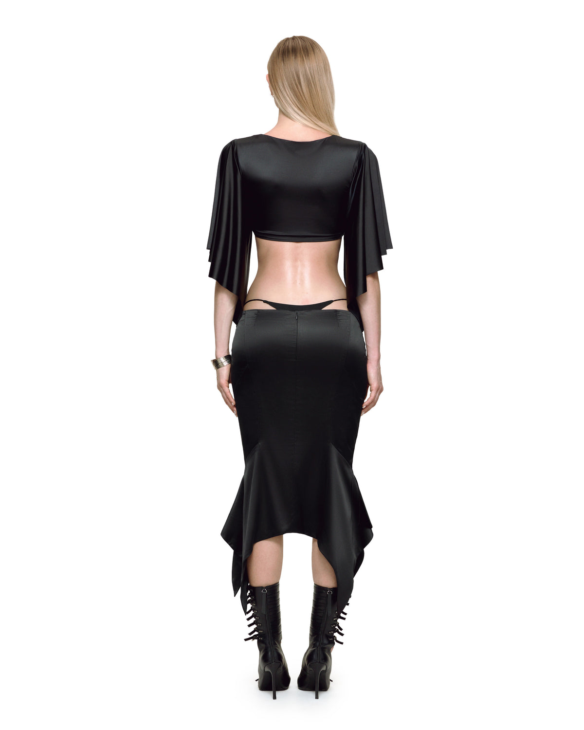 SADE MIDI SKIRT (BLACK)