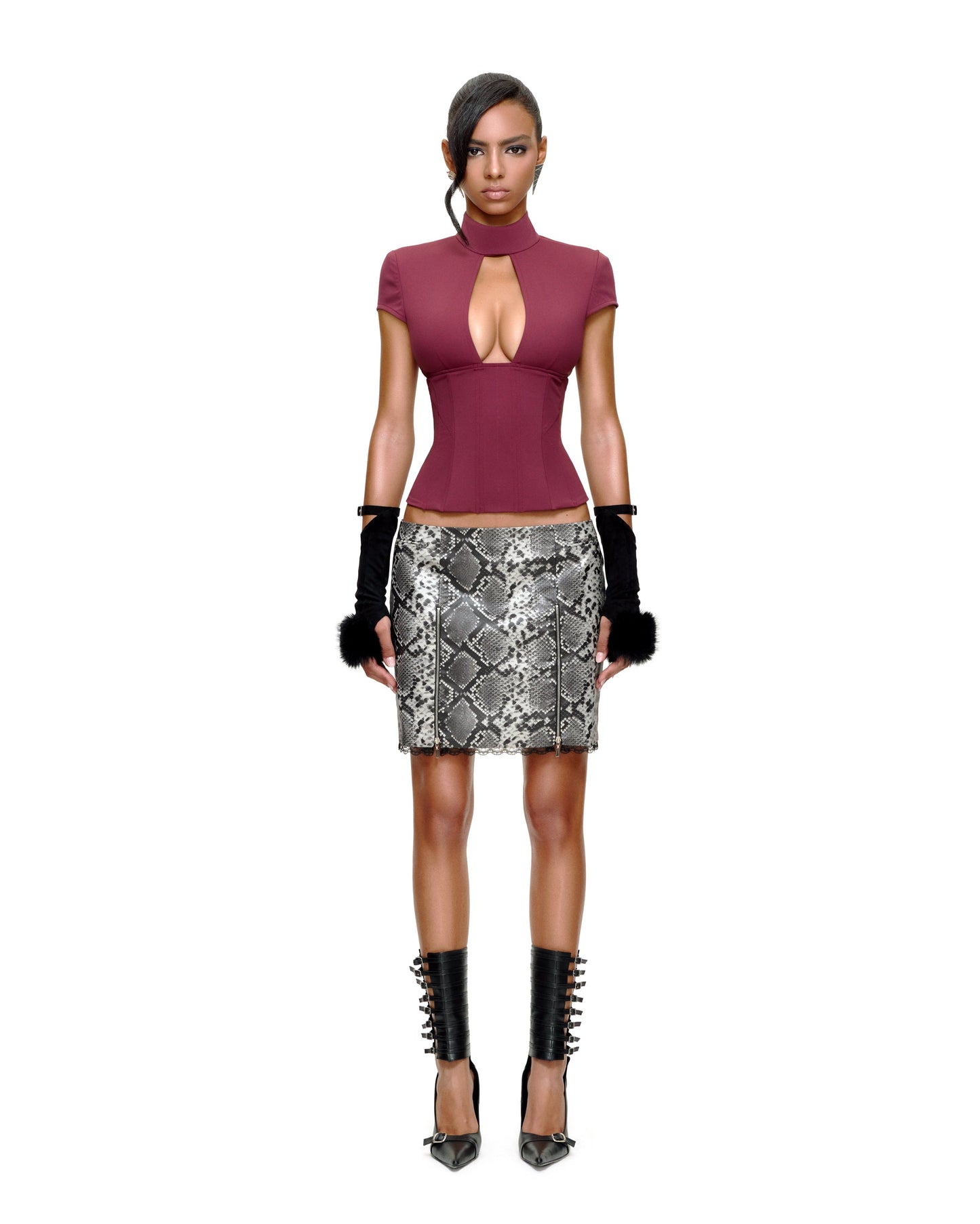 MED MIDI SKIRT