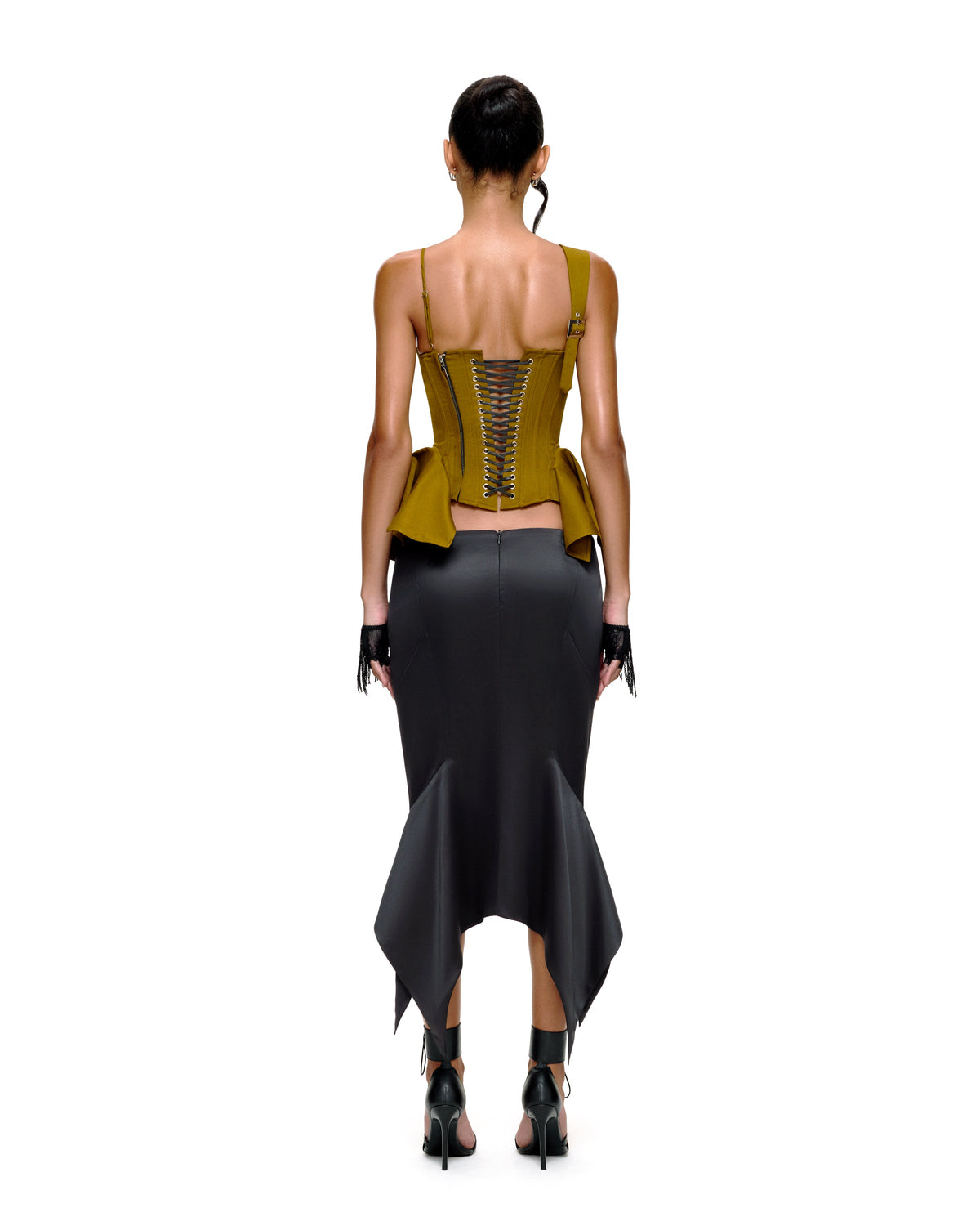 SADE MIDI SKIRT (BLACK)