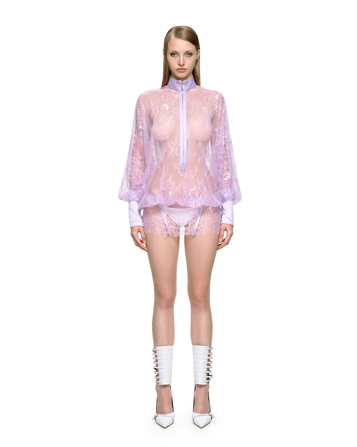 FLEUR MINI DRESS (PINK)