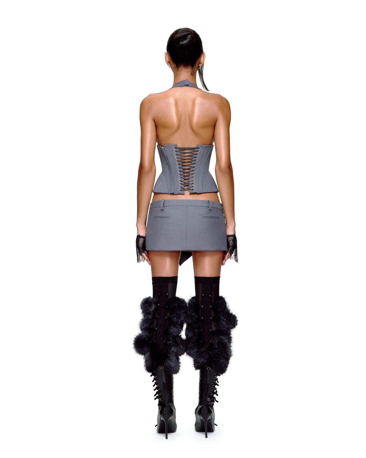 HEIDI CORSET (GREY)