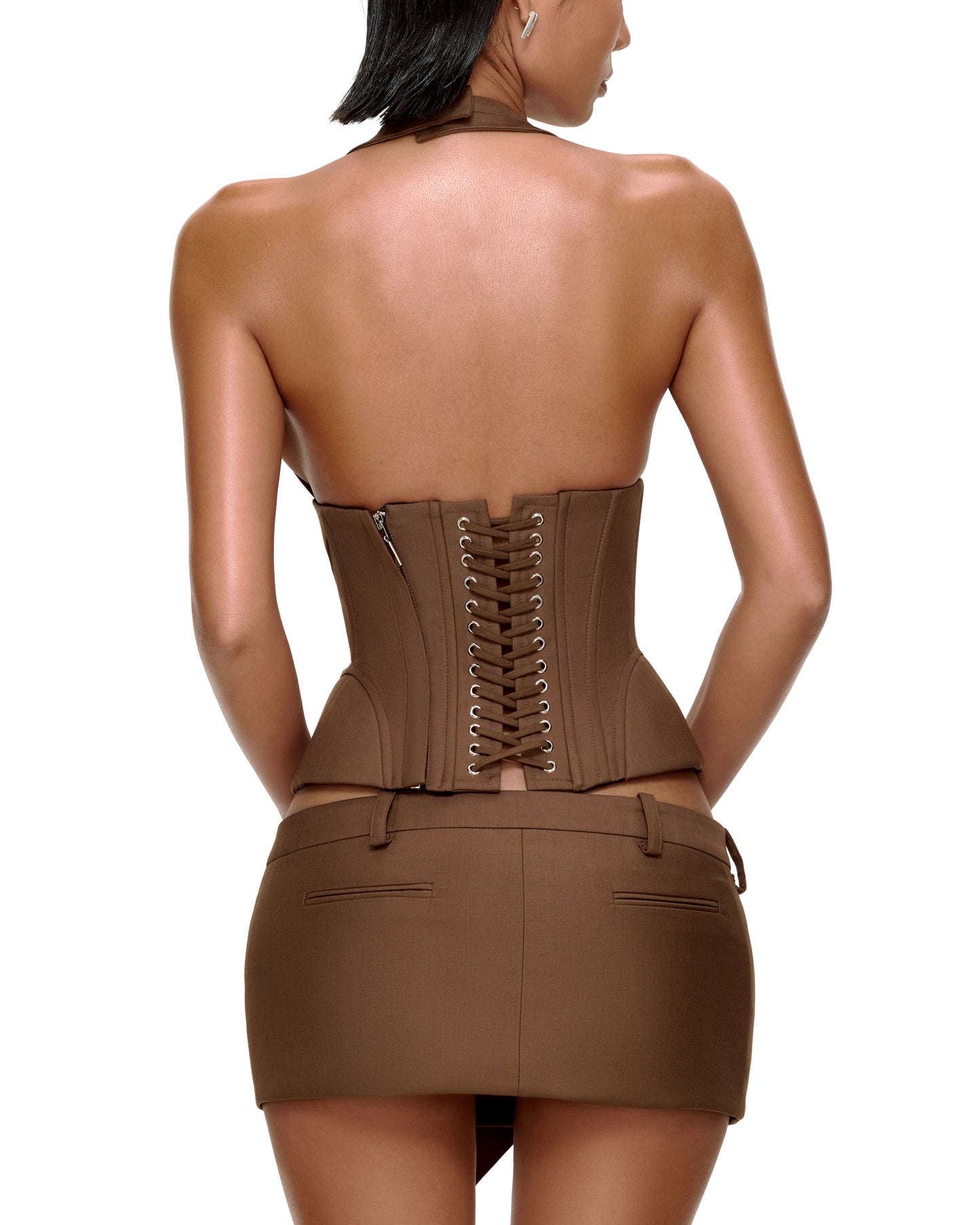 HEIDI CORSET (BROWN)