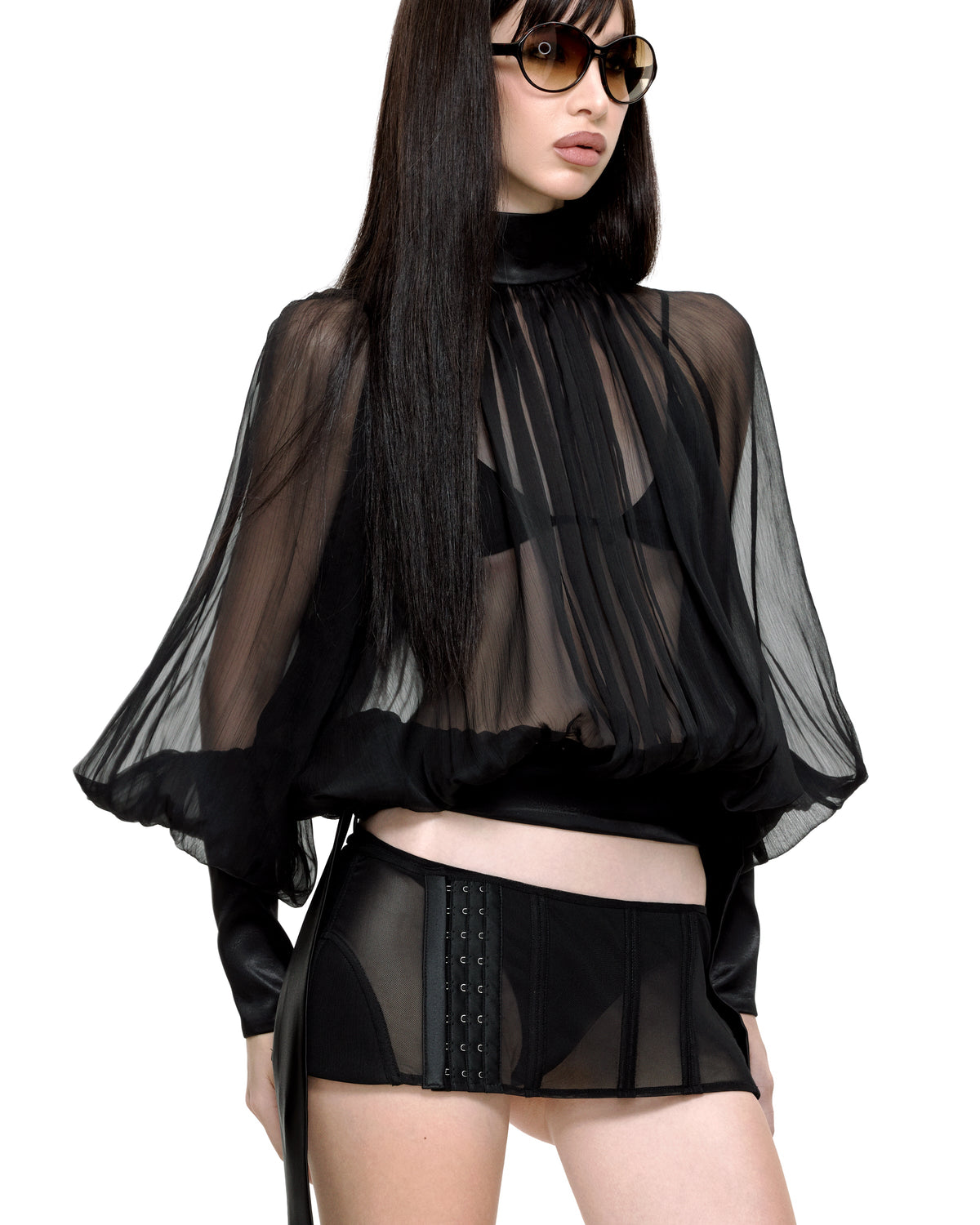 HELENA BLOUSE (BLACK)