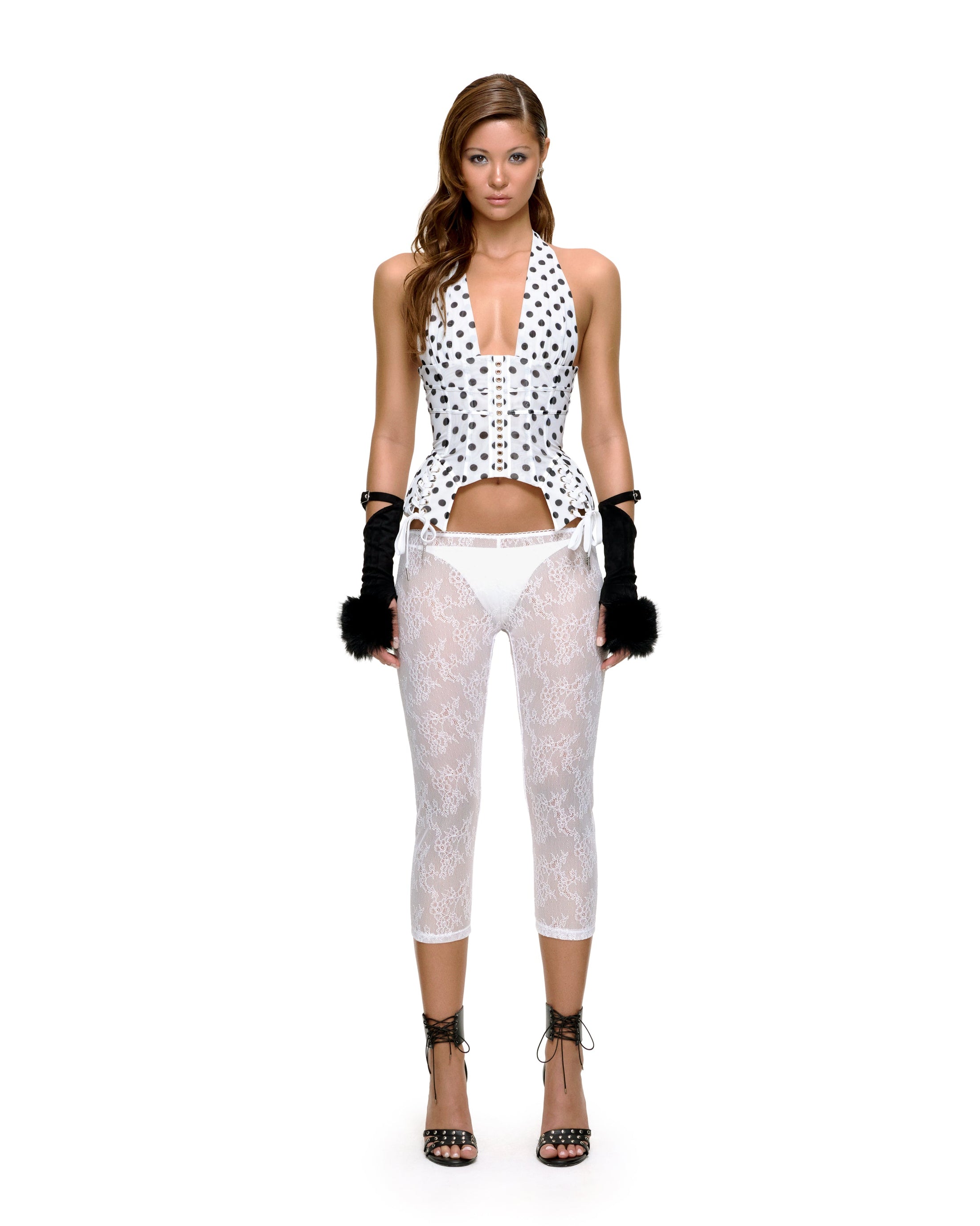 JENNIFER CORSET TOP (POLKA DOT)