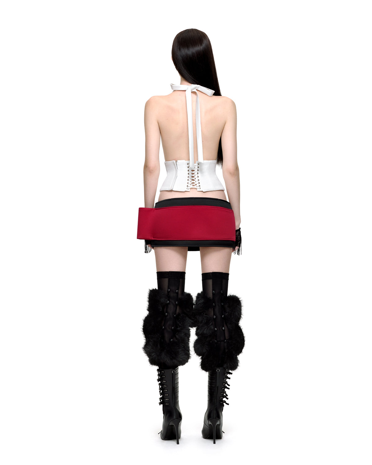TEACUP MINI SKIRT (BLACK)