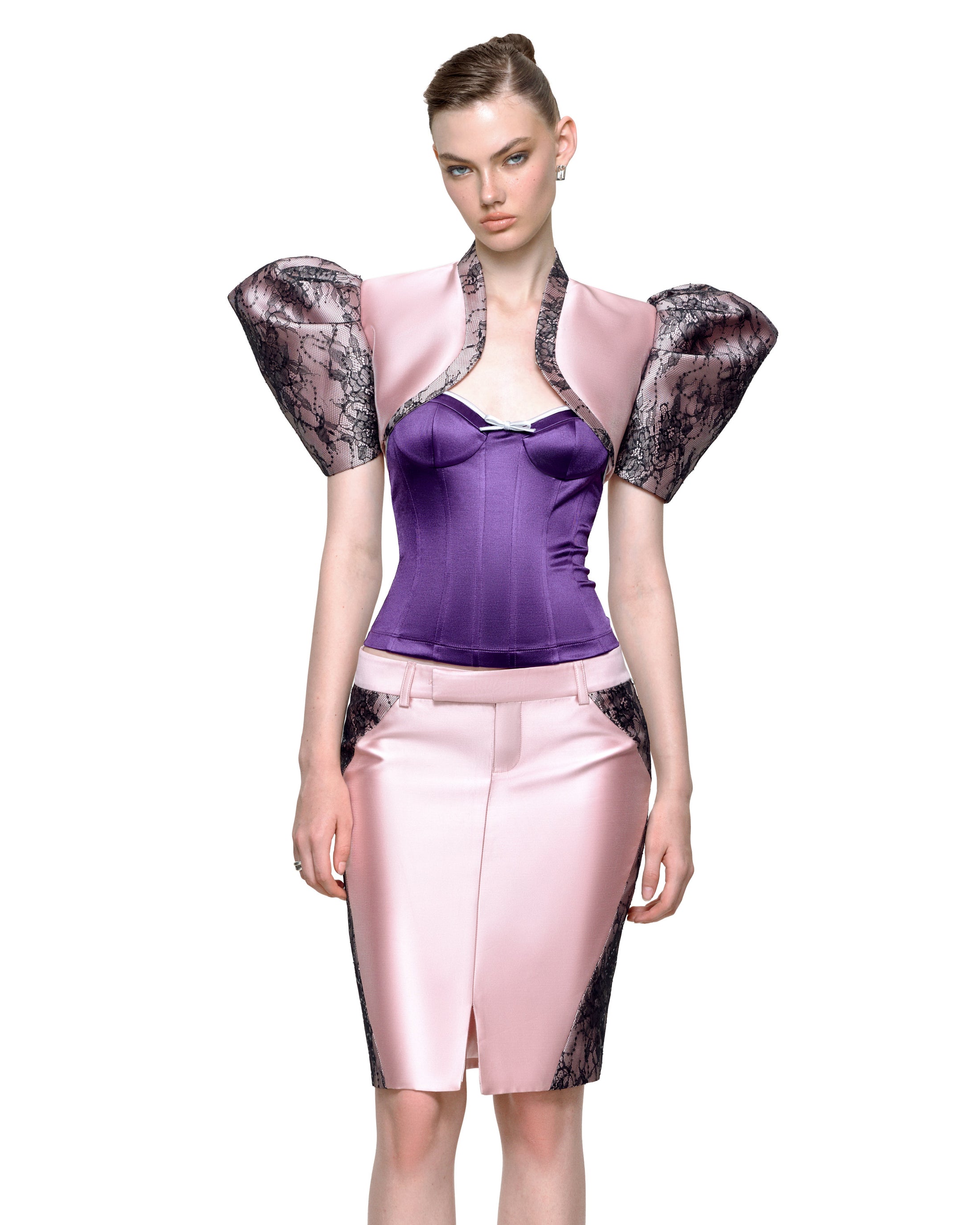 MARIPOSA MIDI SKIRT (PINK)