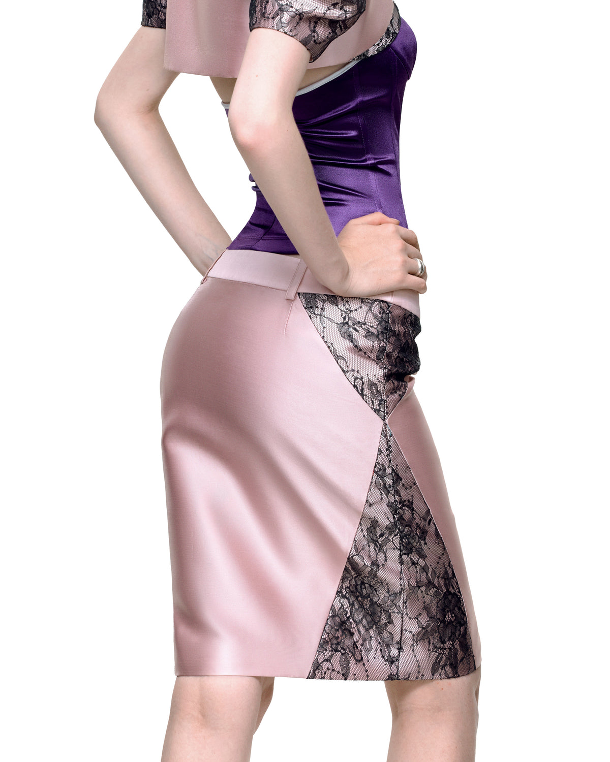 MARIPOSA MIDI SKIRT (PINK)