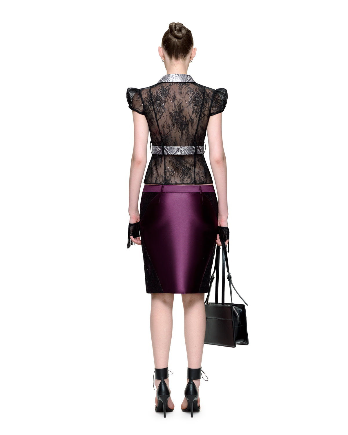 MARIPOSA MIDI SKIRT (PURPLE)