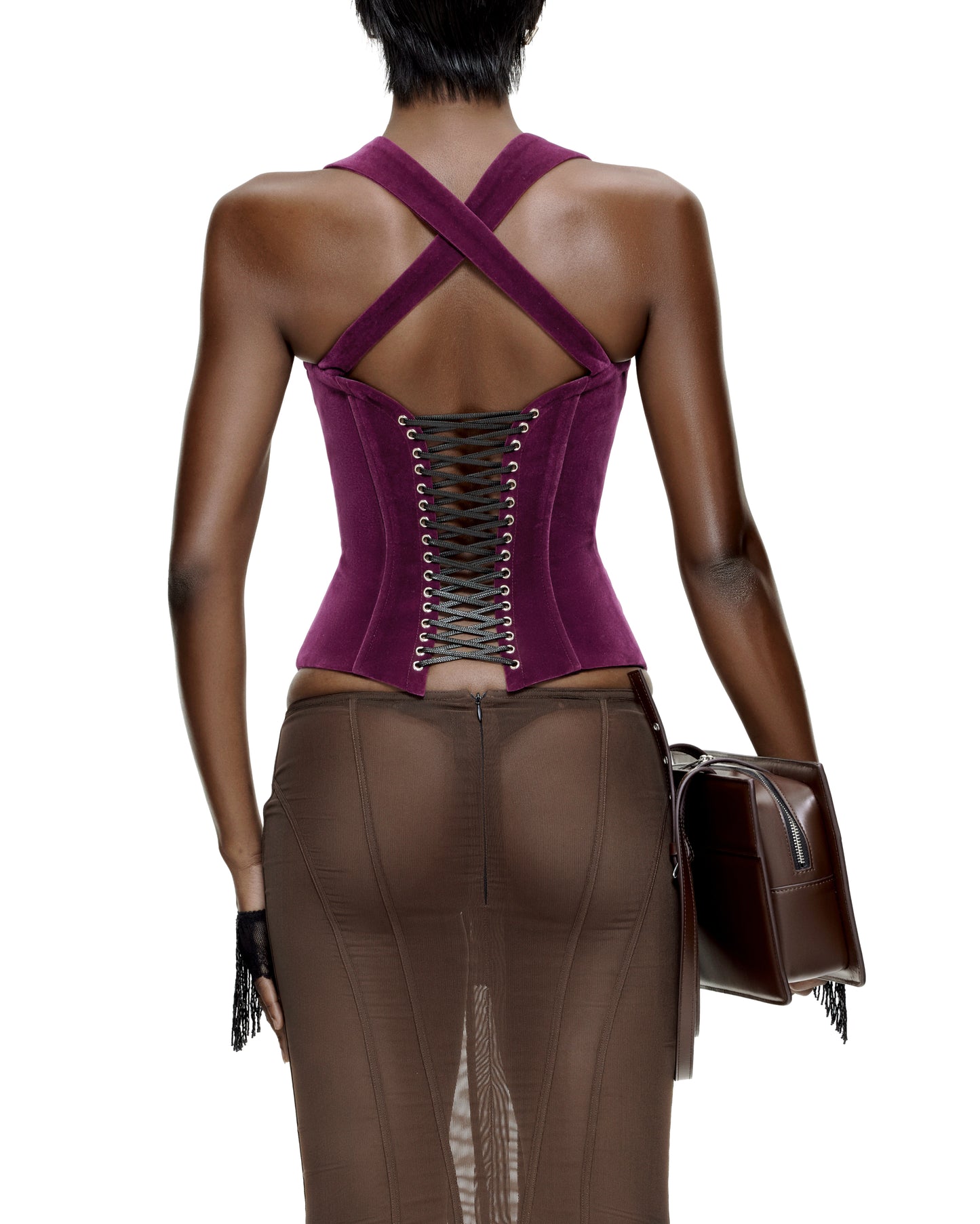 MEGHAN CORSET (PURPLE)