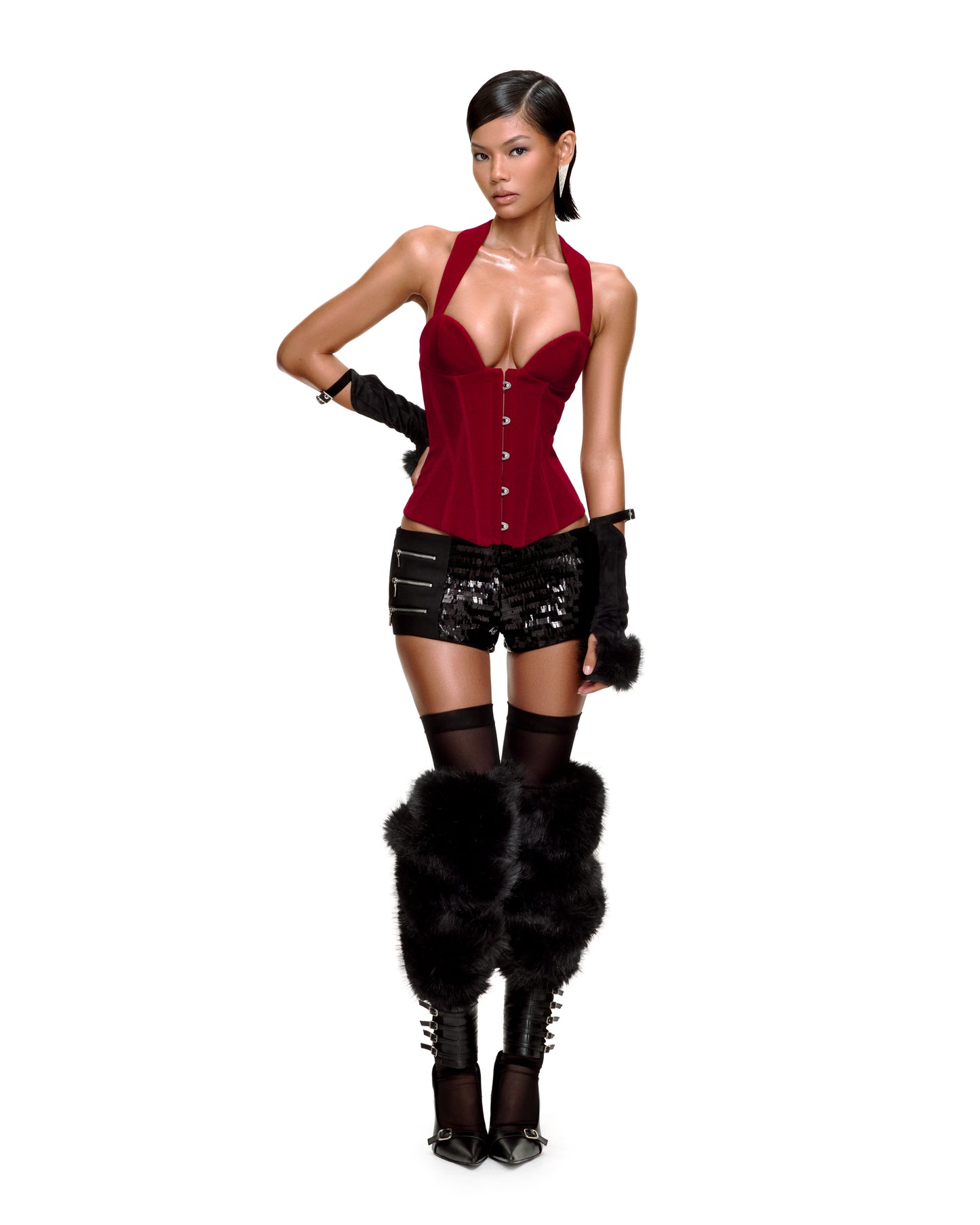 MEGHAN CORSET (RED)