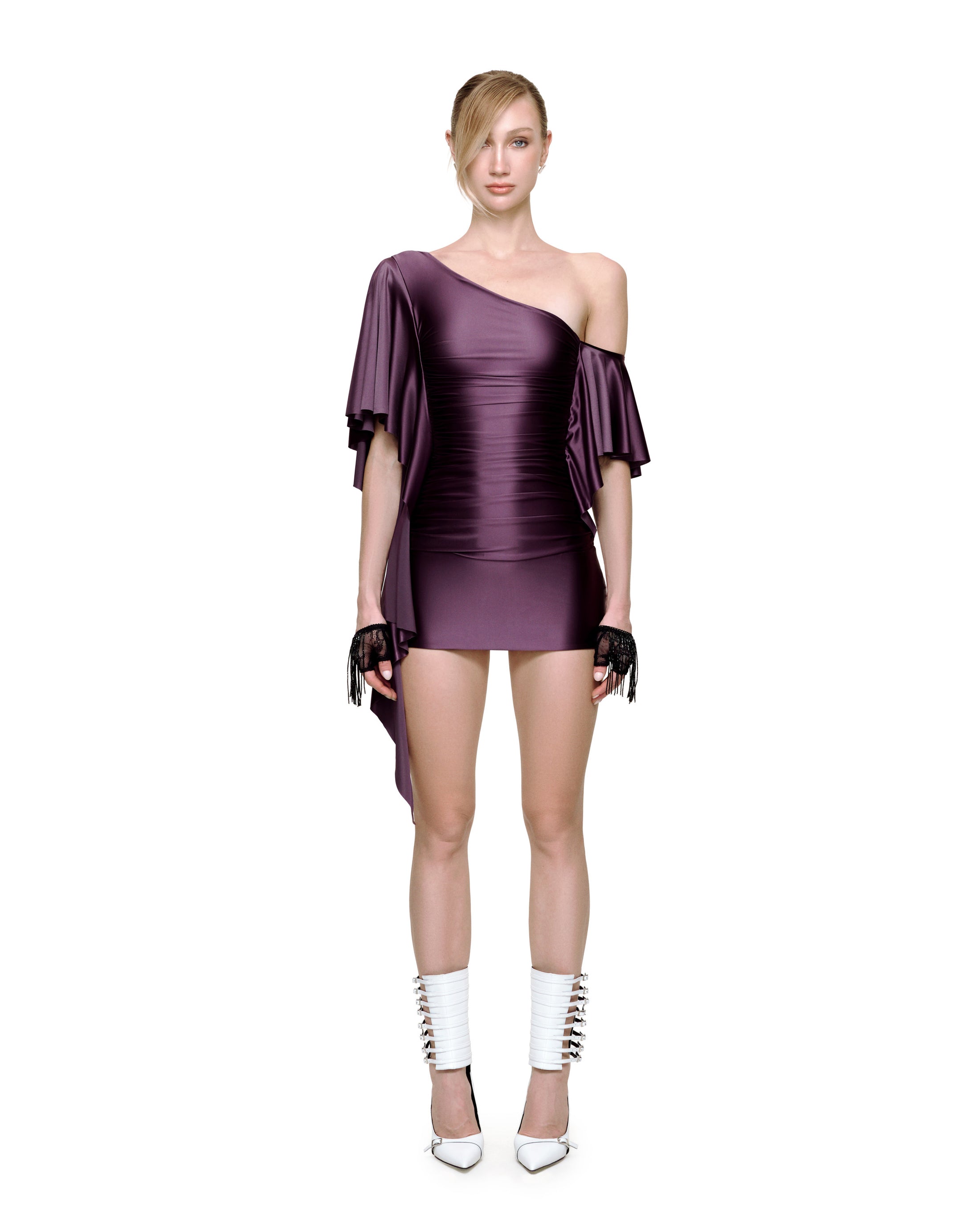 MEREDITH MINI DRESS (PURPLE)