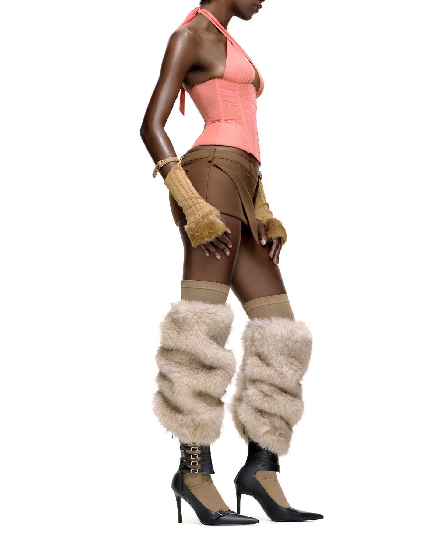 MIRANDA CORSET TOP (CORAL)