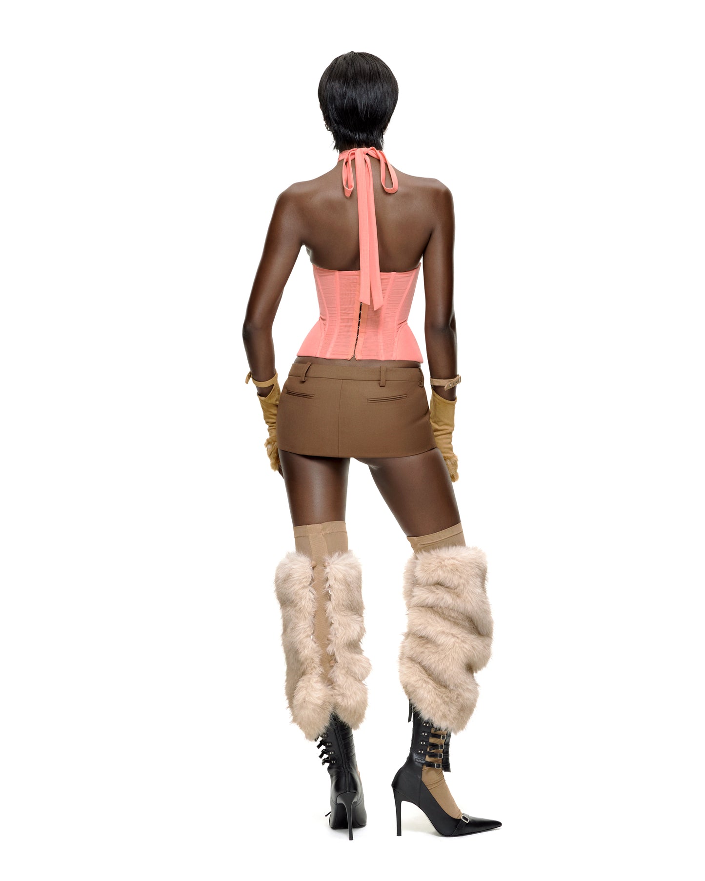 MIRANDA CORSET TOP (CORAL)