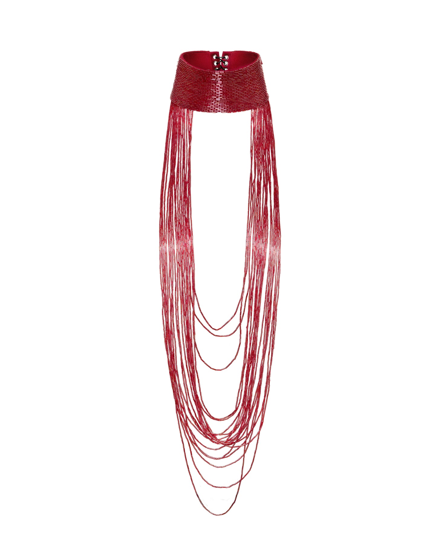 NOCTURNA CHOKER (RED)