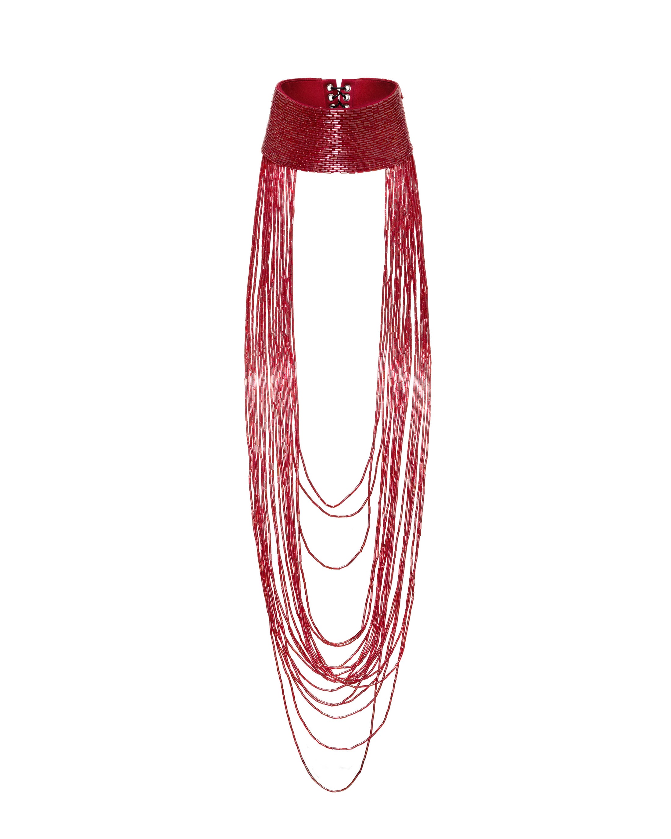 NOCTURNA CHOKER (RED)