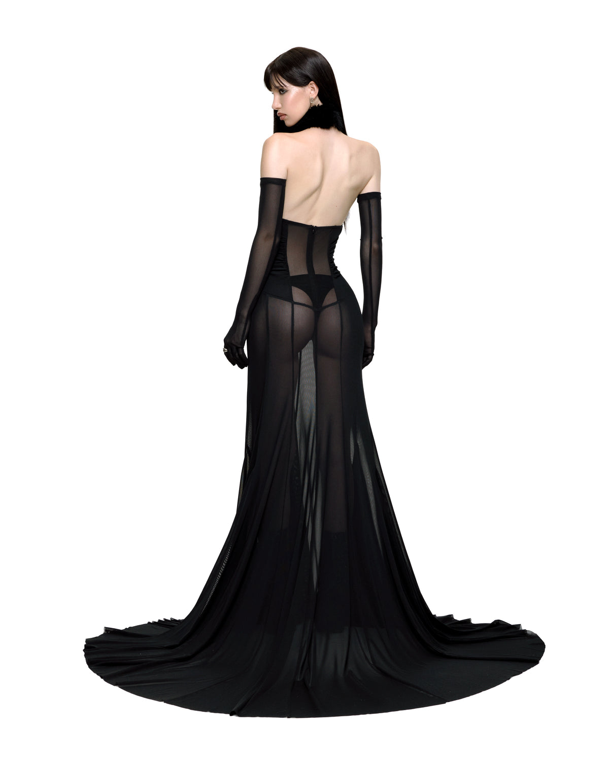 ĐẦM MAXI VIVIENNE (XANH DƯƠNG)