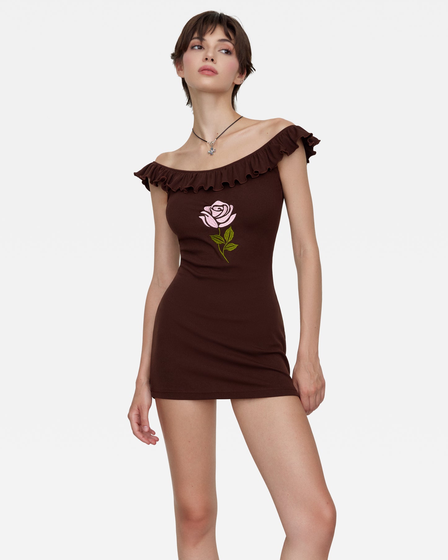 CHOCO MINI DRESS