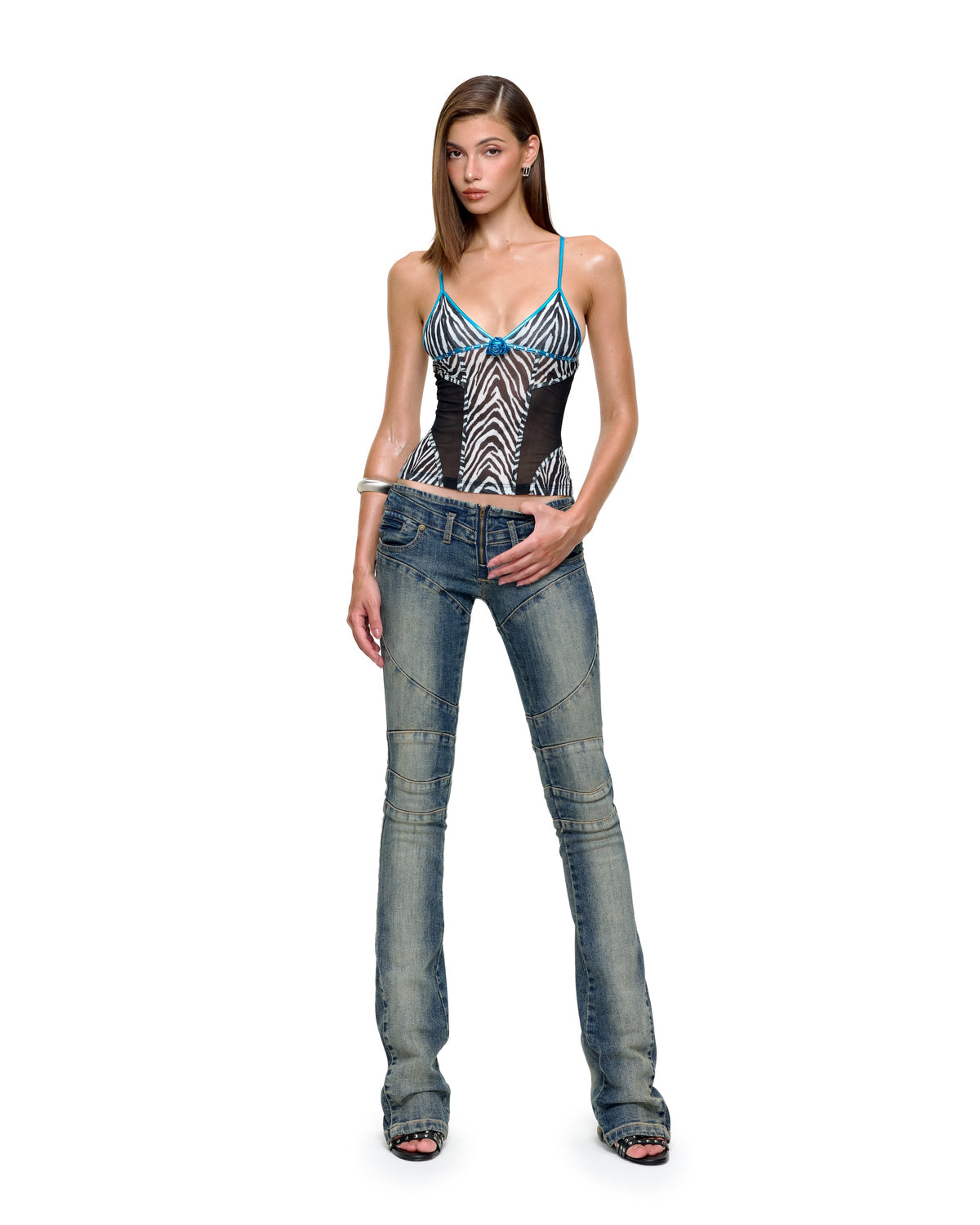 REGINA BOOTCUT JEANS (BLUE)