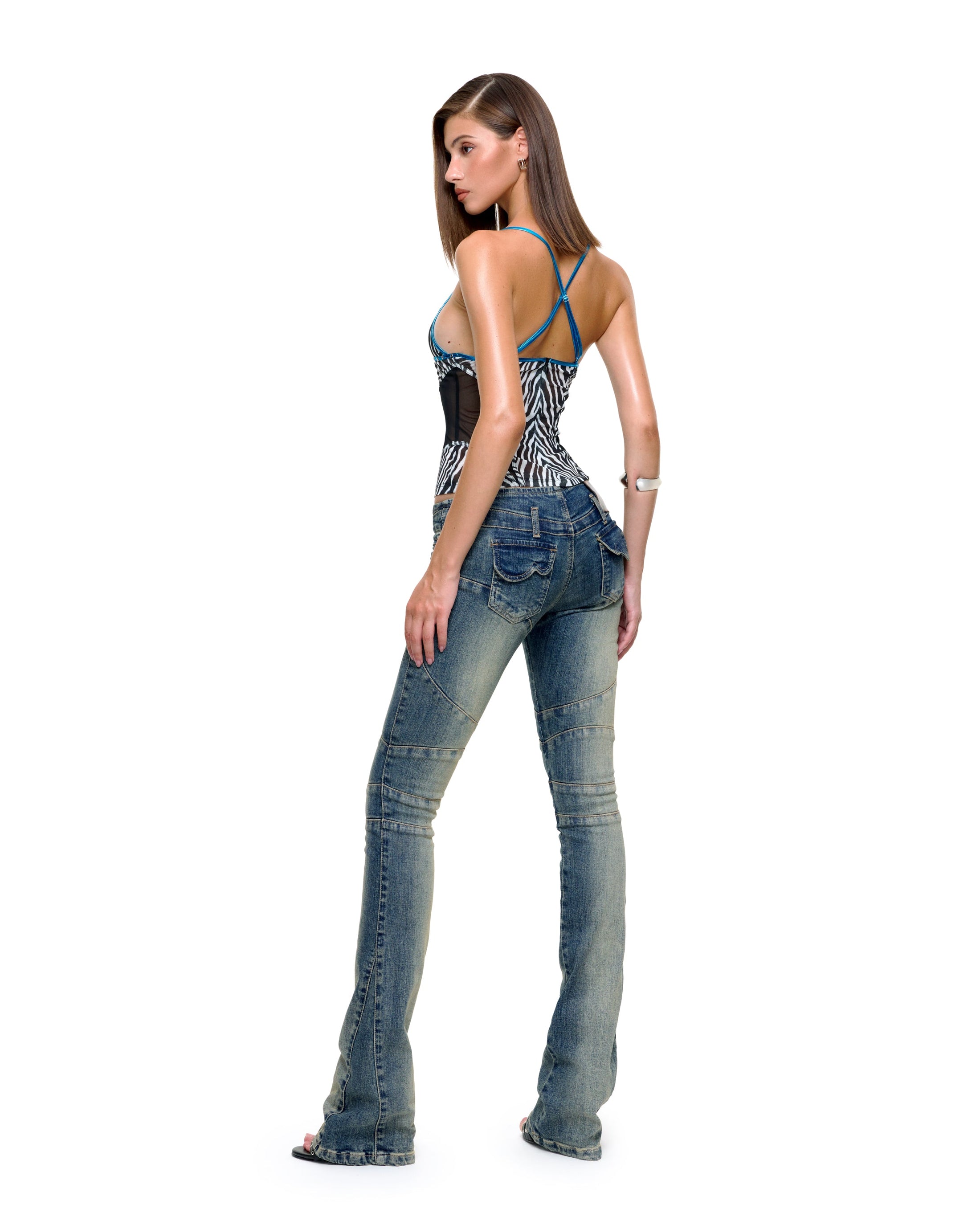 REGINA BOOTCUT JEANS (BLUE)