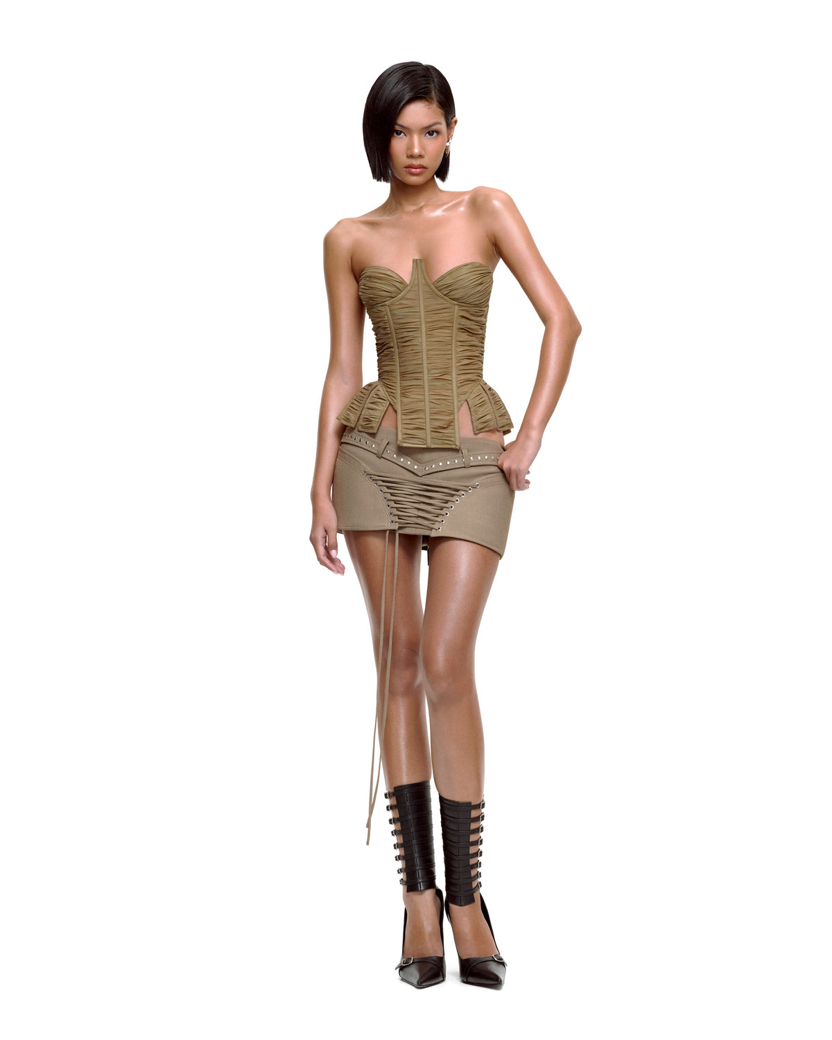 WILLOW CORSET (KHAKI)